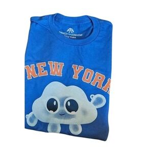 88 Rising Men's Blue Head in the Clouds New York 2023 VIP Graphic T-Shirt Medium